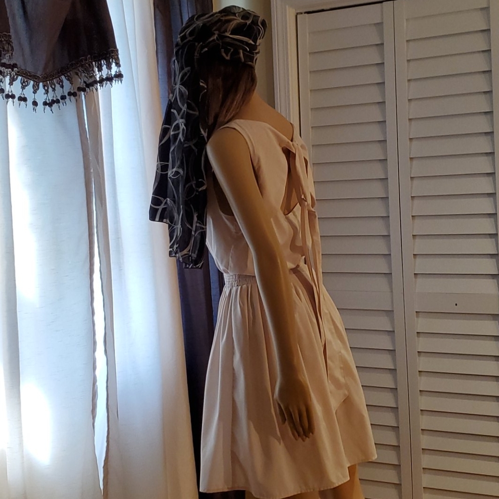 ❤️HP 08/01. Double Zero Open Back Tie  Party Dress - Picture 11 of 15